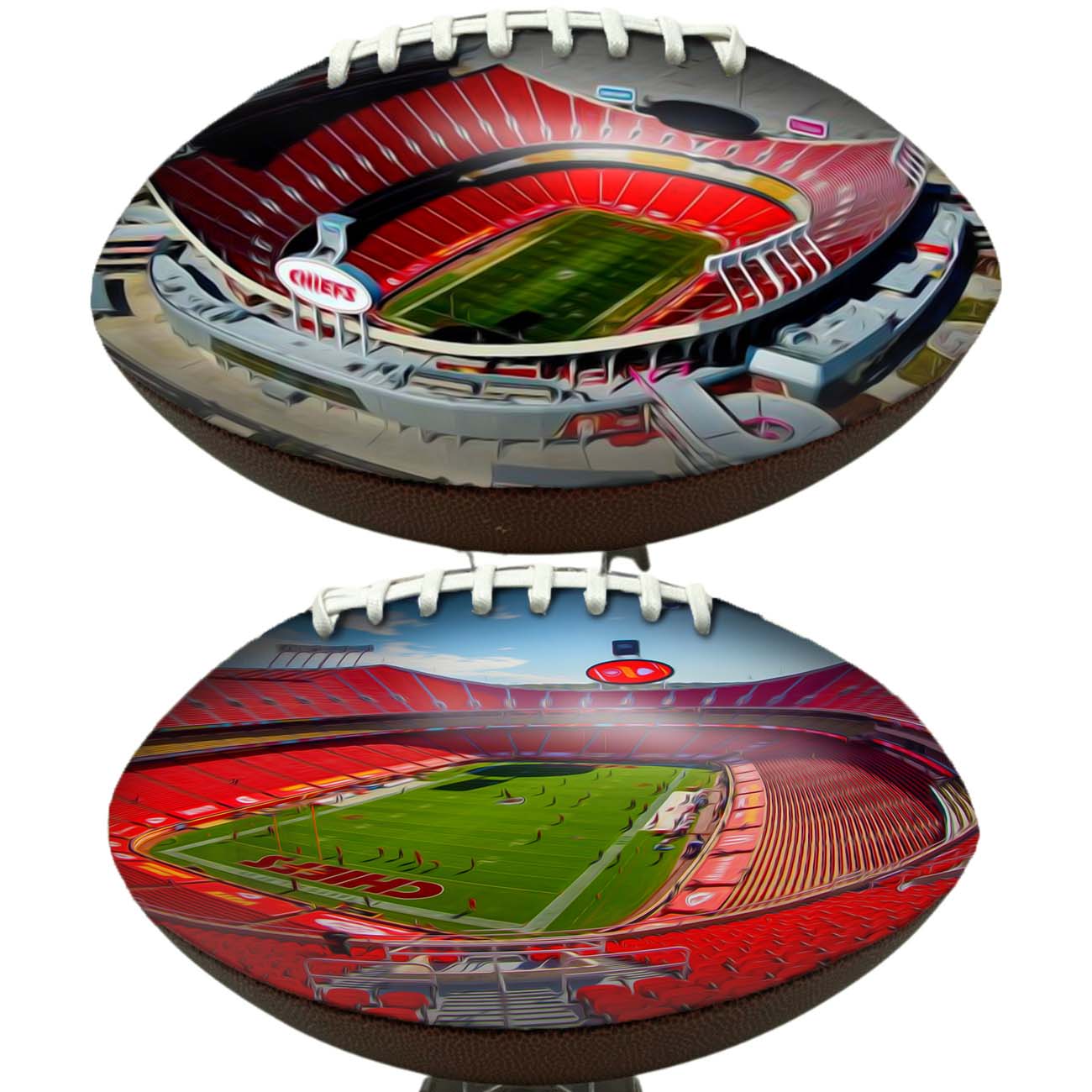 GEHA Field At Arrowhead Stadium Football Digital Painting Series