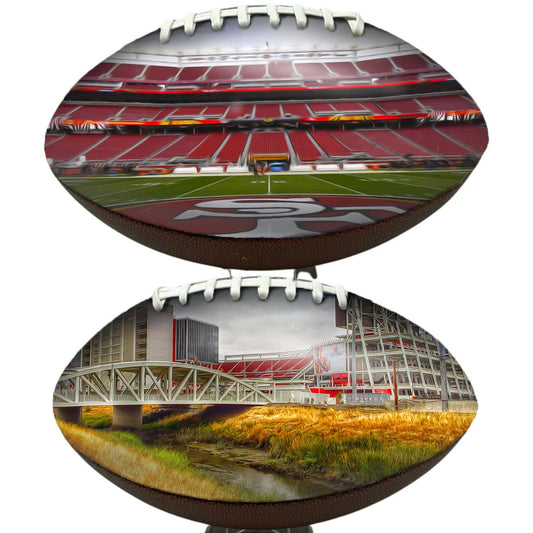 Levi's Stadium Football Digital Painting Series