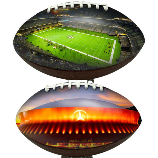 Caesars Superdome Football Digital Painting Series