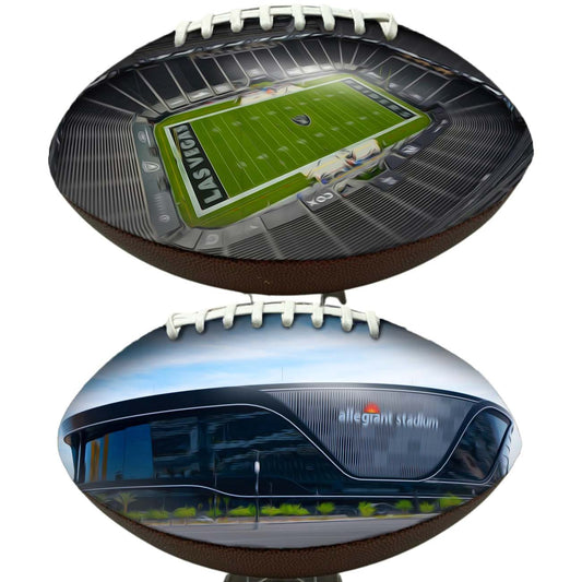 Allegiant Stadium Football Digital Painting Series