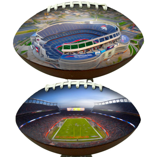 Empower Field At Mile High Football Digital Painting Series