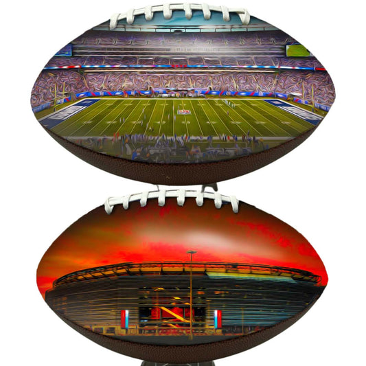 MetLife Stadium Football Digital Painting Series